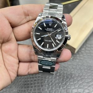 Alternative view of Rolex Datejust Series / 41mm Black Datejust / Shanghai-modified Dandong 3235 Automatic Mechanical Movement