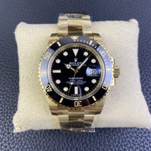 Clean Factory C Factory Solid Gold Black Submariner with 3135 Movement, 40mm Case