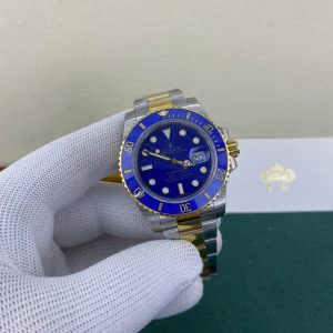 Alternative view of Royal Authentic: Rolex Submariner Two-Tone Blue Submariner, Passion for Two-Tone Blue