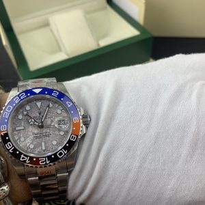 Royal Authentic  Rolex GMT-Master II Meteorite Men's Watch