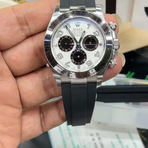 Rolex Daytona/40mm White Magic Daytona/Shanghai 4130 modified Dandong automatic mechanical movement