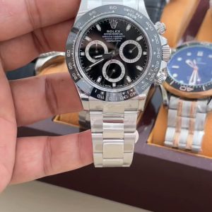 VS Rolex Daytona Series / 40mm Black Ceramic Daytona / Dandong Cal.4130 Automatic Chronograph Mechanical