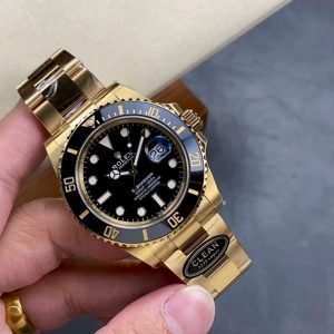 All-Gold Black Submariner 126618