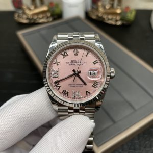 Alternative view of Log Ladies' Watch 36mm Roman Numeral Dial Pink