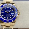 Full Gold Blue Submariner 126618