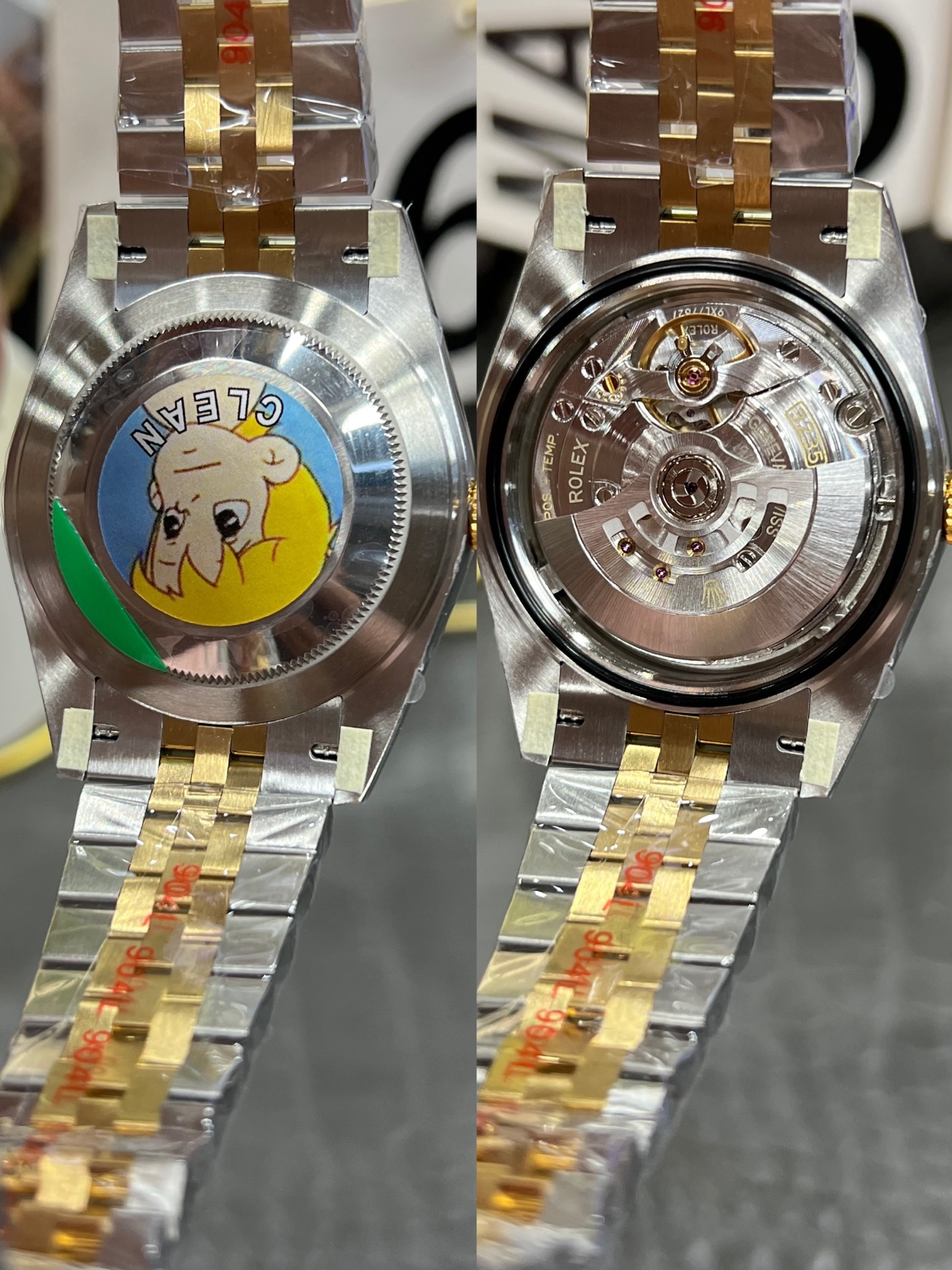 CVS Rolex Datejust / 41mm Two-Tone Diamond Dial / Shanghai-Modified Dandong 3235 Integrated Automatic Mechanical Movement - Image 7