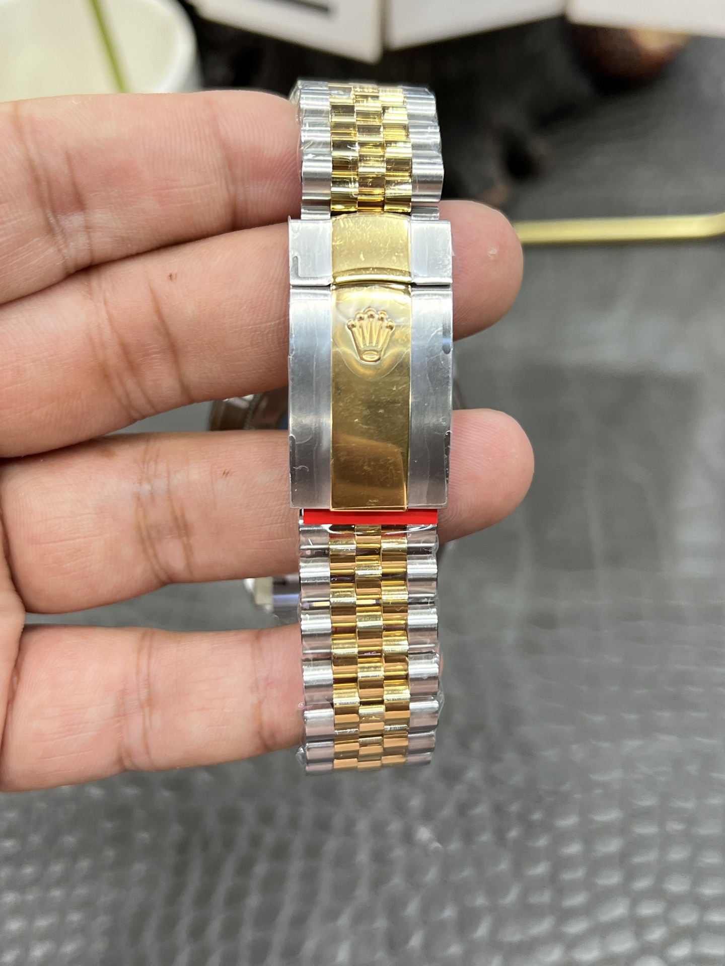 CVS Rolex Datejust / 41mm Two-Tone Diamond Dial / Shanghai-Modified Dandong 3235 Integrated Automatic Mechanical Movement - Image 9