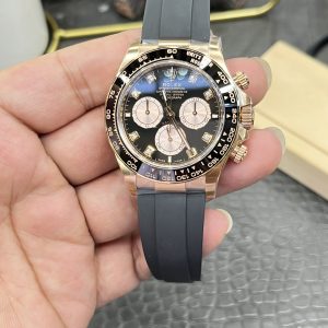 Alternative view of Rolex Daytona Series / 40mm Rose Gold Diamond Dial / Powered by Shanghai 4131 Automatic Mechanical Chronograph Movement