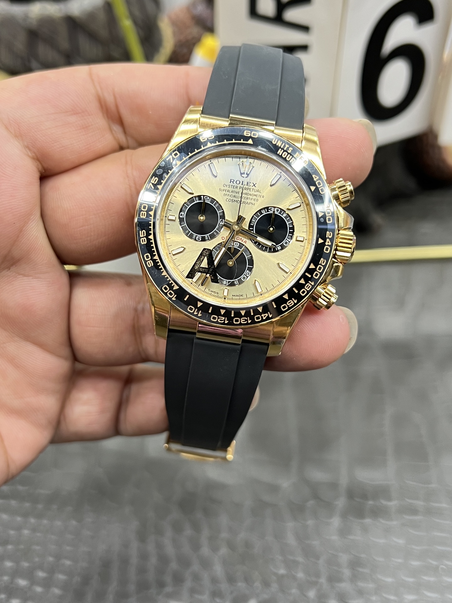 Vs Rolex Daytona Series / 40mm Michael Suleiman Weighted Edition 138g / Powered by Dandong 4131 Automatic Chronograph Mechanical Movement - Image 3