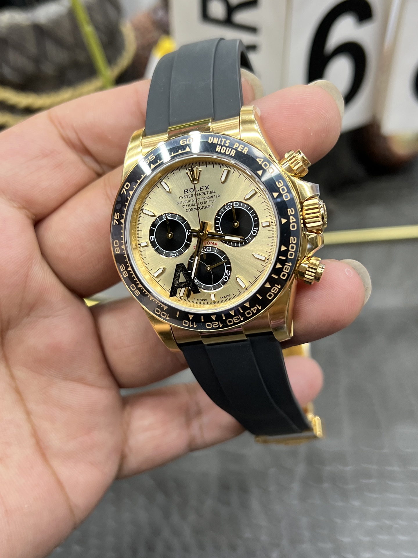 Vs Rolex Daytona Series / 40mm Michael Suleiman Weighted Edition 138g / Powered by Dandong 4131 Automatic Chronograph Mechanical Movement - Image 5