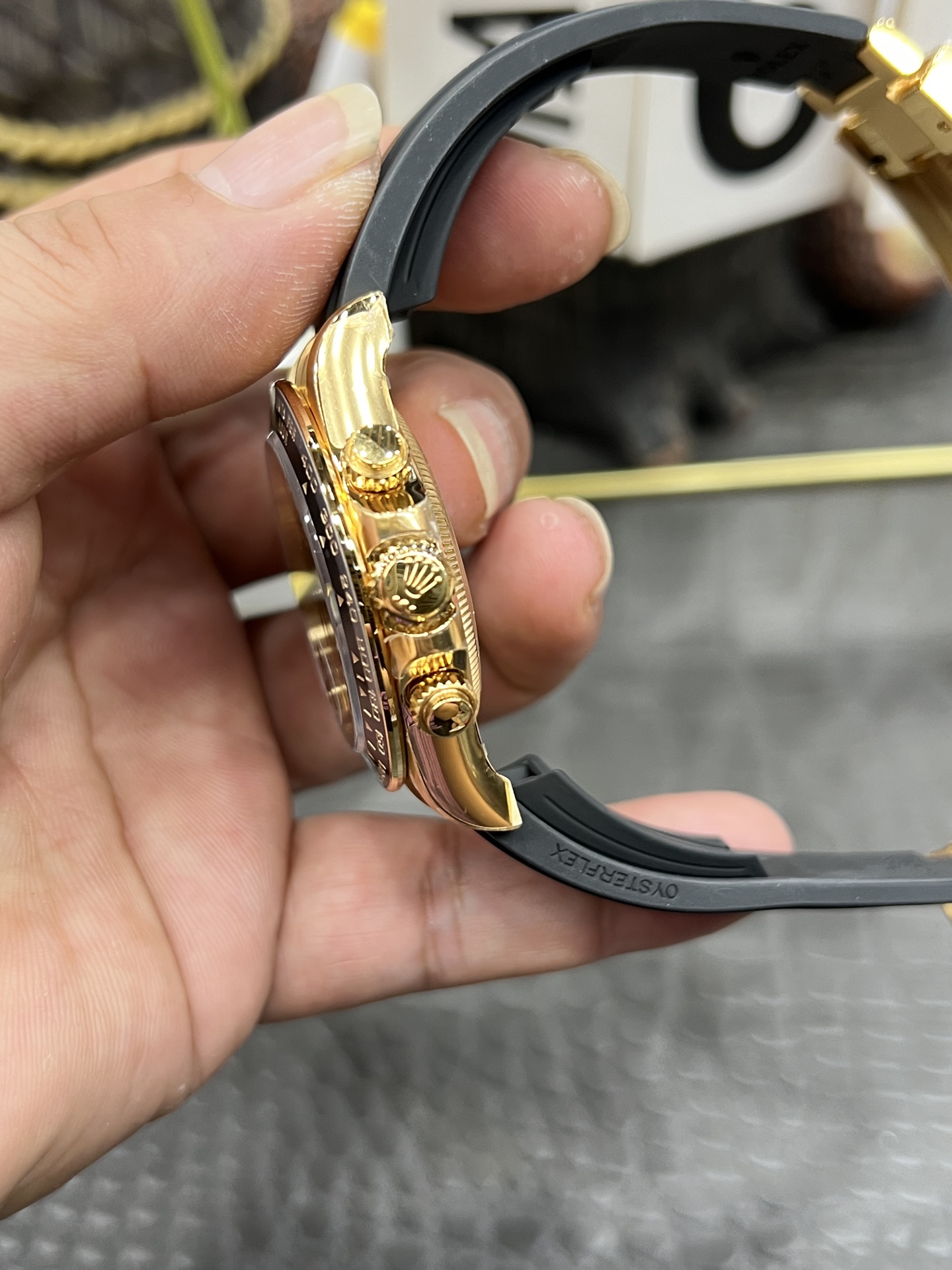 Vs Rolex Daytona Series / 40mm Michael Suleiman Weighted Edition 138g / Powered by Dandong 4131 Automatic Chronograph Mechanical Movement - Image 6