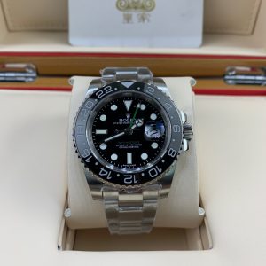 Alternative view of Royal Authentic  Rolex GMT-Master II Green Hand Watch