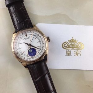 Alternative view of Royal Authentic  Rolex Cellini Moonphase Watch