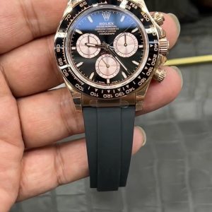 C1 Rolex Daytona Series / 40mm Rose Gold Daytona / Powered by Shanghai 4131 Automatic Chronograph Mechanical Movement