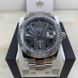 Alternative view of Royal Authentic  Rolex Datejust Men's Watch with Gray Dial