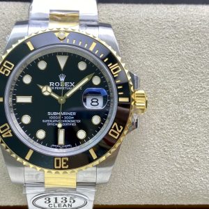 Factory C Rolex 116613 Two-Tone Black/Blue Submariner CLEAN Factory Genuine Clean V4 Latest Version Bezel, Hand-Polished 3D Hands/No Need to Replace Substitute Hands.Black/Green & Steel Submariner models retain AR steel bracelets. Clean two-tone bracelet/AR steel bracelet (exclusive three-piece link design + seamless steel sides). Clean premium replica green dial. Clean proprietary blue dial. Entirely 904L steel construction.(Genuine 18K vacuum plating, free replacement for discoloration). This release features five models: 116610 (Black/Green) All-Steel Submariner 114060 (Black) Submariner No Date 116613 (Black/Blue) Two-Tone Submariner Current movements available: 3135, 2836 (shipment date TBD). Perhaps what you gain far exceeds your expectations...Stay tuned. C Factory stands with you in pursuit of excellence.