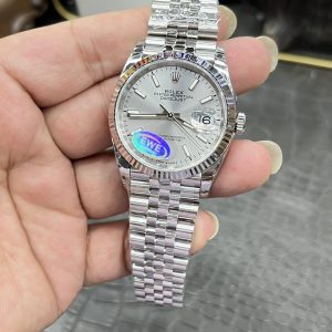 Alternative view of Ewe Rolex Datejust Series / 36mm Silver-Gray Dial / Shanghai 3235 Automatic Mechanical Movement with 72-Hour Power Reserve