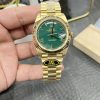 CBD Rolex Day-Date / 40mm Casino Green Bezel / Seagull 3255 Automatic Mechanical Movement / Super Weighted 216g